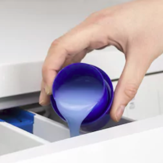 Use liquid soap instead of washing powder